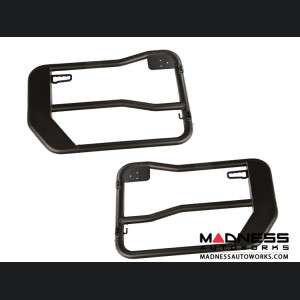 Jeep Gladiator Front Tube Doors - Black Powdercoat