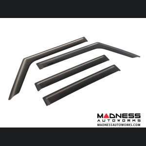 Jeep Gladiator JT Window Visors - Matte Black