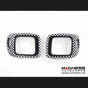 Jeep Renegade Taillight Trim Kit - Checkered Pattern