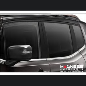 Jeep Renegade Window Trim Cover Kit - 6 piece - Stainless Steel