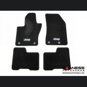 Jeep Renegade Floor Mats - Set of 4 (Front & Rear) - Black