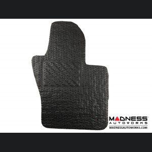 Jeep Renegade All Weather Floor Mats and Cargo Mat (set of 5) - Custom Rubber Woven Carpet - Black 