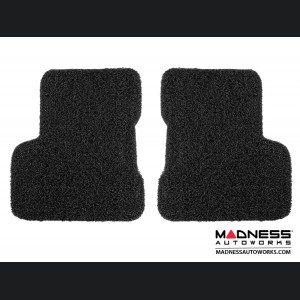 Jeep Renegade All Weather Floor Mats - Front + Rear - Rubber Woven Carpet - Black 