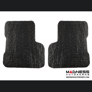 Jeep Renegade All Weather Floor Mats and Cargo Mat (set of 5) - Custom Rubber Woven Carpet - Black 