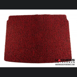 Jeep Renegade All Weather Cargo Mat - Rubber Woven Carpet - Red + Black 