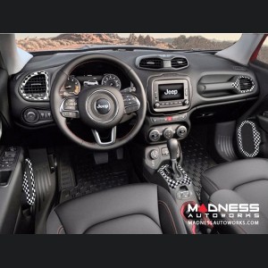 Jeep Renegade Shift Bezel Trim Piece - Checkered Pattern