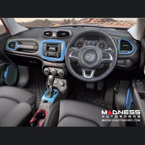 Jeep Renegade Interior Trim Kit - Blue - Right Hand Drive