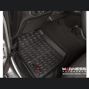 Jeep Wrangler JL All Terrain Floor Liner - Front - Black - Pair