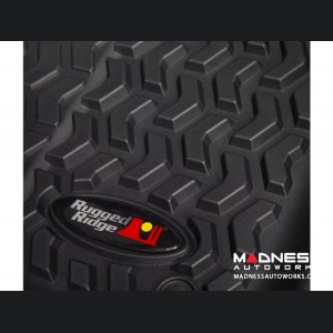 Jeep Wrangler JL All Terrain Floor Liner - Front - Black - Pair