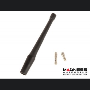 Jeep Gladiator Elite Antenna Base w/ Reflex Antenna - Black - 6"