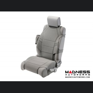 Jeep Wrangler JL Neoprene Front Seat Vests - Gray