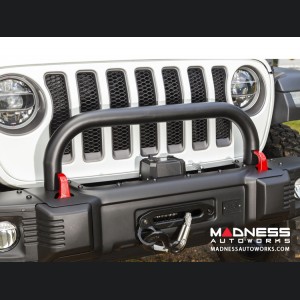 Jeep Wrangler JL Spartacus Overrider Bar - Satin Black