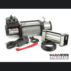 Jeep Wrangler JK Spartacus Heavy Duty 12,500 lb. Winch w/ Steel Cable