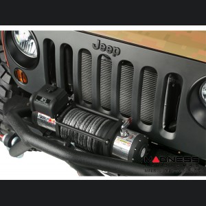 Jeep Wrangler JK Spartacus Heavy Duty 12,500 lb. Winch w/ Steel Cable