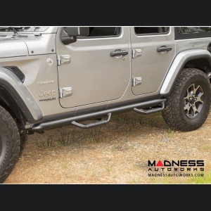 Jeep Wrangler JL Spartan Nerf Bar - Set - Textured Black