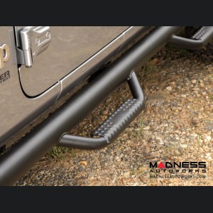 Jeep Wrangler JL Spartan Nerf Bar - Set - Textured Black