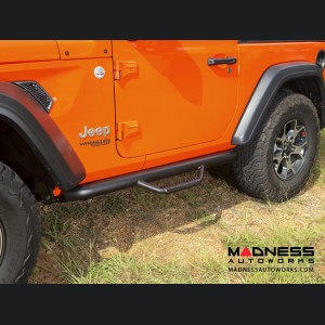 Jeep Wrangler JL Spartan Nerf Bar - Textured Black - 2 Door