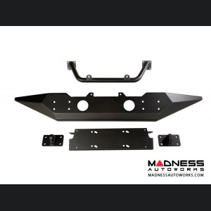 Jeep wrangler JL Spartan Front Bumper w/ Standard Ends & Overrider