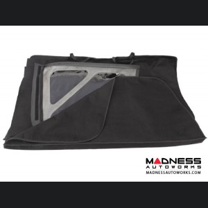 Jeep Wrangler JK Window Storage Sport Bar Bag - Black