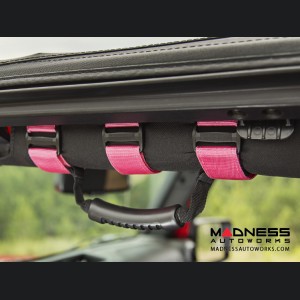 Jeep Wrangler JK Ultimate Grab Handle Kit - Pink