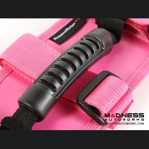 Jeep Wrangler JK Ultimate Grab Handle Kit - Pink