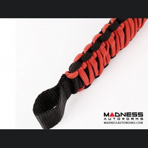 Jeep Wrangler JK Para Cord Seat Mount Grab Handle - Red