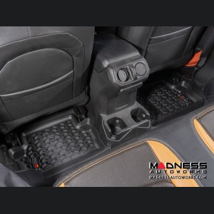 Jeep Wrangler JL Floor Liners - Black - Front & Rear - 2 Door