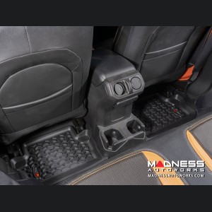 Jeep Wrangler JL Floor Liner - Rear - Black - 2 Door