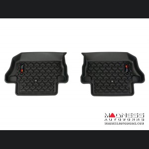 Jeep Wrangler JL Floor Liner - Rear - Black - 2 Door