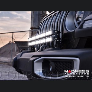 Jeep Wrangler JL Bumper LED Light Bar Kit - Two 30" Light Bars