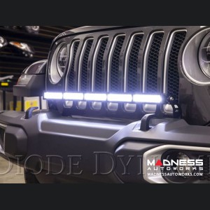 Jeep Wrangler JL Bumper LED Light Bar Kit - Two 30" Light Bars