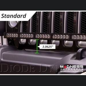 Jeep Wrangler JL Bumper LED Light Bar Kit - Two 30" Light Bars