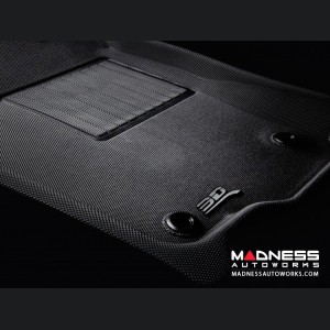 Jeep Wrangler JL KAGU Custom All-Weather Floor Liners - Black