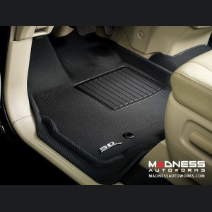 Jeep Wrangler JL KAGU Custom All-Weather Floor Liners - Black