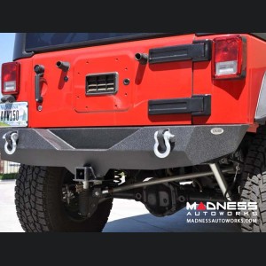 Jeep Wrangler JK Rear Stubby Bumper - Black 