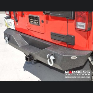 Jeep Wrangler JK Rear Stubby Bumper - Black 