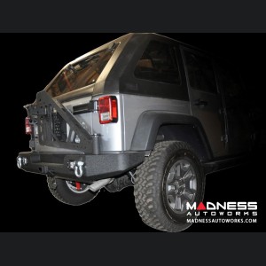 Jeep Wrangler JK Tire Carrier - Black - (ADD ON FOR RS-10 & 11) 