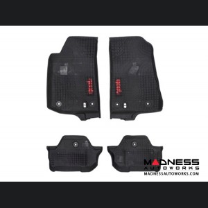 Jeep Wrangler JL Floor Mats - All Weather - 2 Door