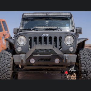 Jeep Wrangler JK TrailCrusher Front Bumper w/ Brush Guard