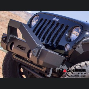 Jeep Wrangler JK TrailCrusher Front Bumper w/ Brush Guard