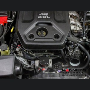 Jeep Wrangler JL 2.0L Oil Catch Can by Mishimoto - Baffled