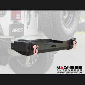 Jeep Wrangler JK TrailCrusher Rear Bumper - Carbide Black Powder Coat