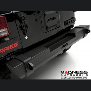 Jeep Wrangler JK TrailCrusher Rear Bumper - Carbide Black Powder Coat