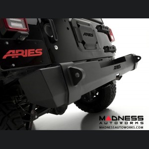 Jeep Wrangler JK TrailCrusher Rear Bumper - Carbide Black Powder Coat