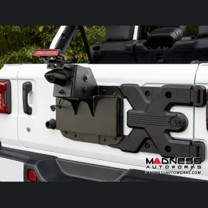 Jeep Wrangler JL Spartacus HD Tire Carrier w/ Wheel Mount