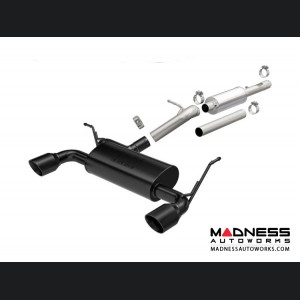 Jeep Wrangler JL Performance Exhaust System - Dual Exit Cat Back - Hi Temp Black - 2.0L