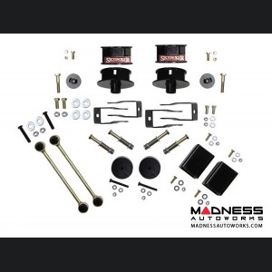 Jeep Wrangler JL Metal Spacer Kit w/ Shock Extension Brackets - 2.5" - All Models - 4WD