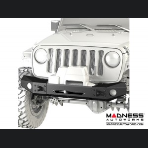 Jeep Wrangler JK Frame-Built Bumper Base w/Crawler Caps - #1400 