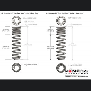 Jeep Wrangler JK Game-Changer Suspension 2.5"/3.5" - 6Pak Edition 