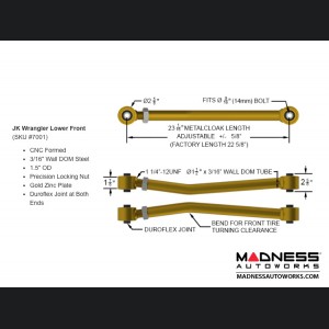 Jeep Wrangler JK Game-Changer Suspension 2.5"/3.5" - 6Pak Edition 